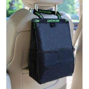 CarCan Car Trash Bag With Adjustable Strap & Leakproof Liner For Vehicles